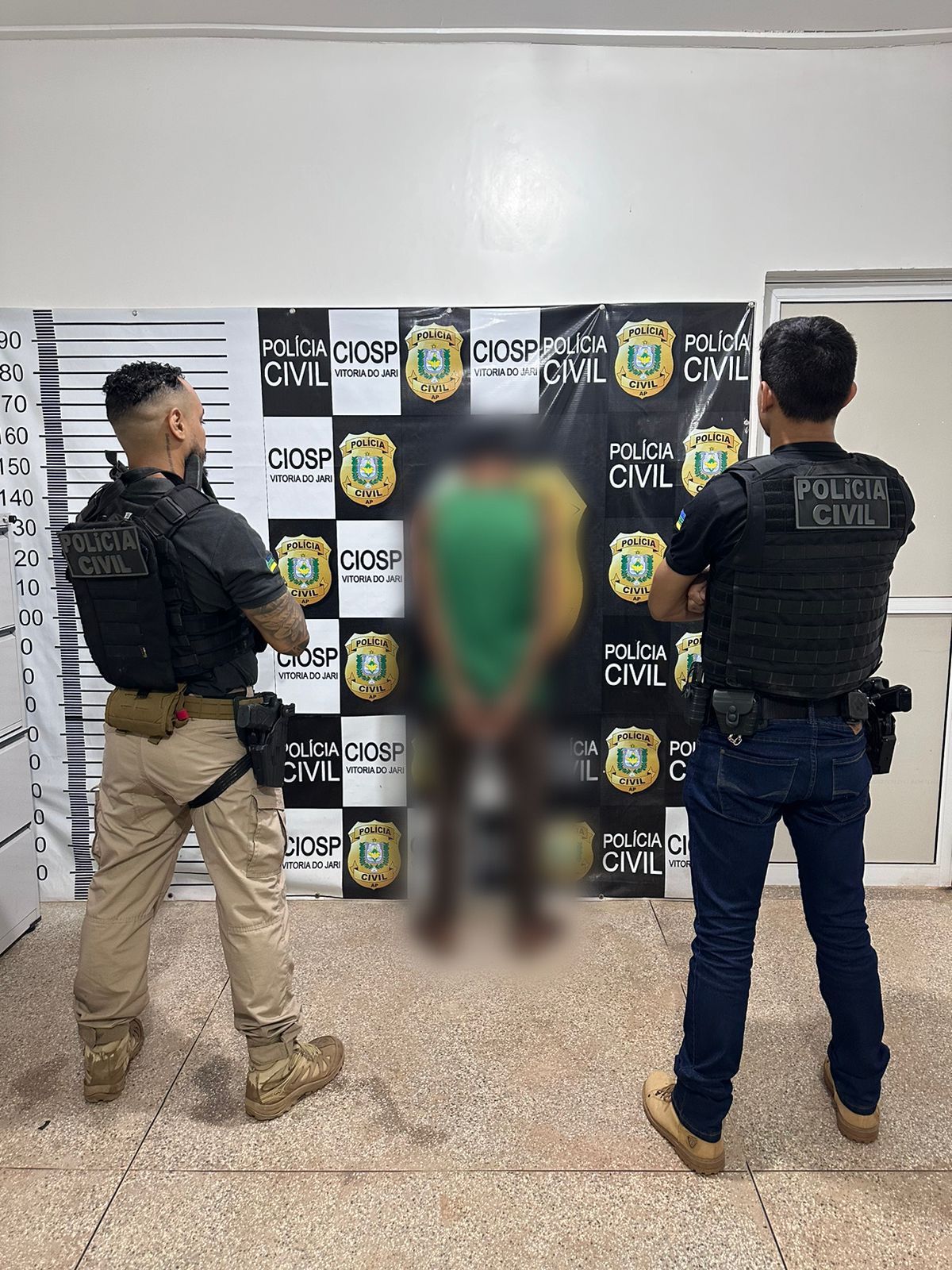 EM VITÓRIA DO JARI, POLÍCIA CIVIL PRENDE HOMEM ACUSADO PELA PRÁTICA DO CRIME DE TENTATIVA DE HOMICÍDIO